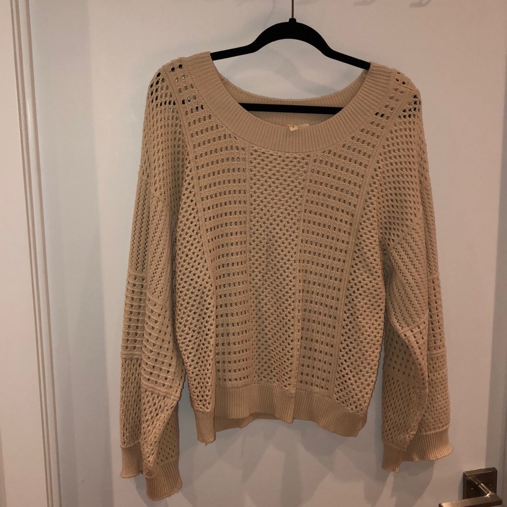 Anthro spring sweater